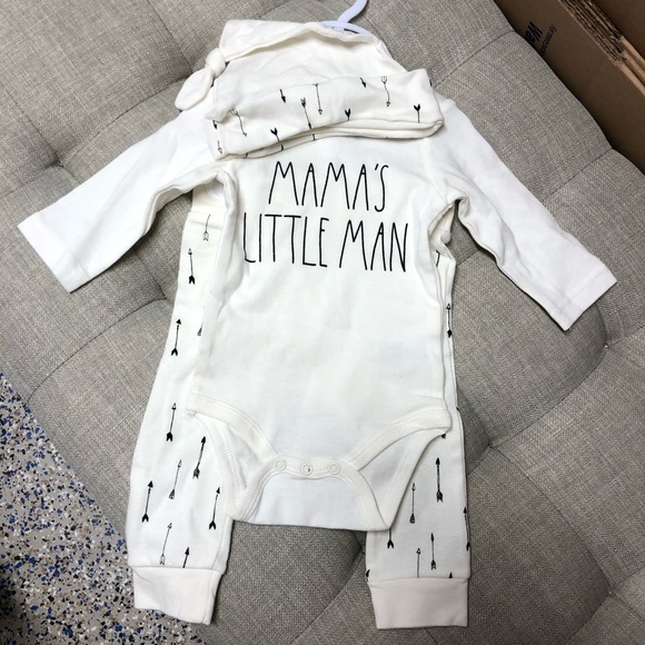 little man baby outfit